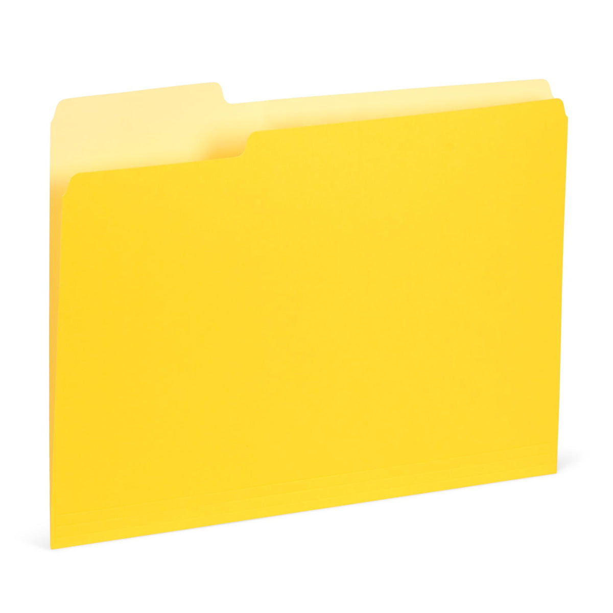 Blue Summit Supplies 100 File Folders, Letter Size, Two-Tone Orange