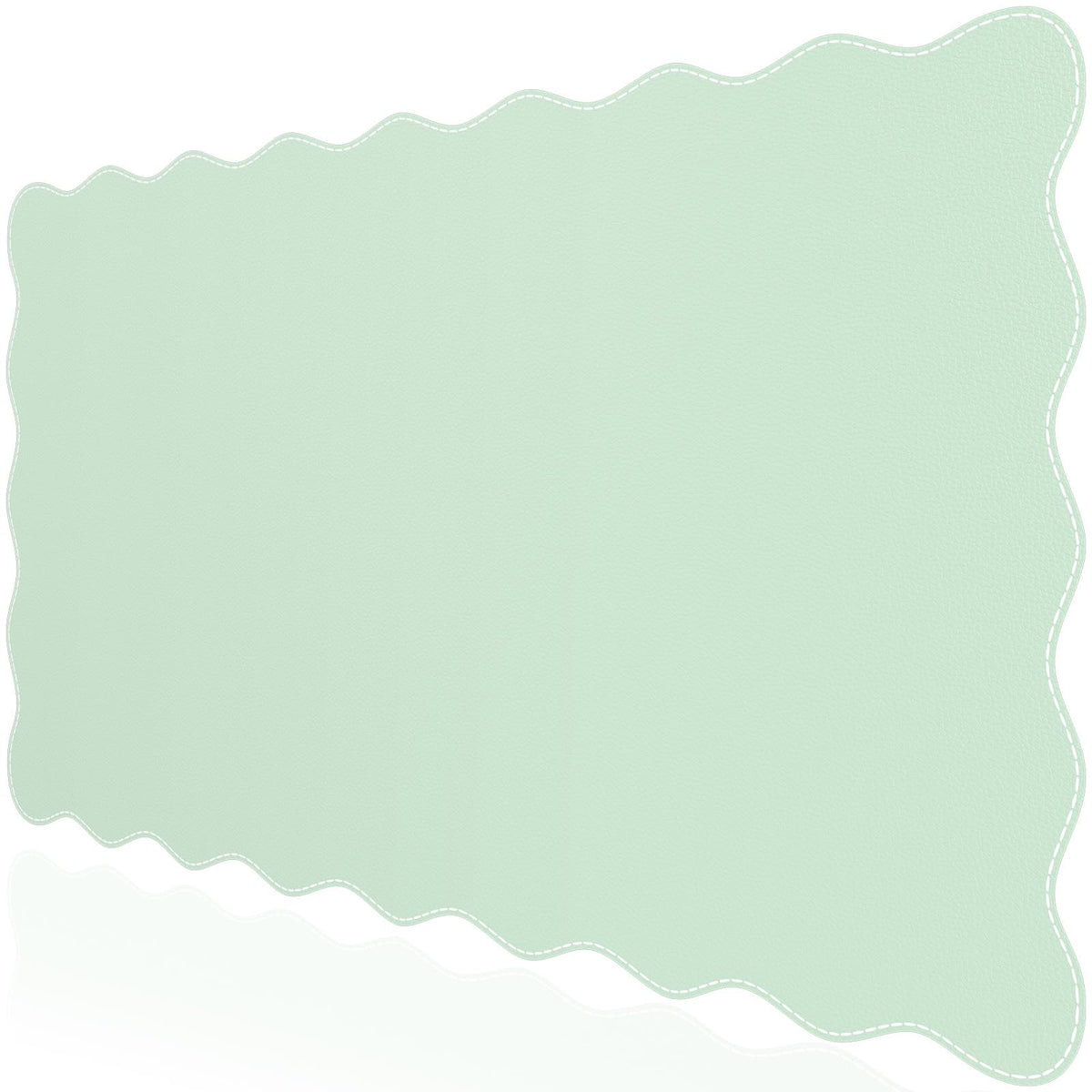 iCasso Beige Desk Blotter 35.4"x15.7", Desk Protector for Workspace
