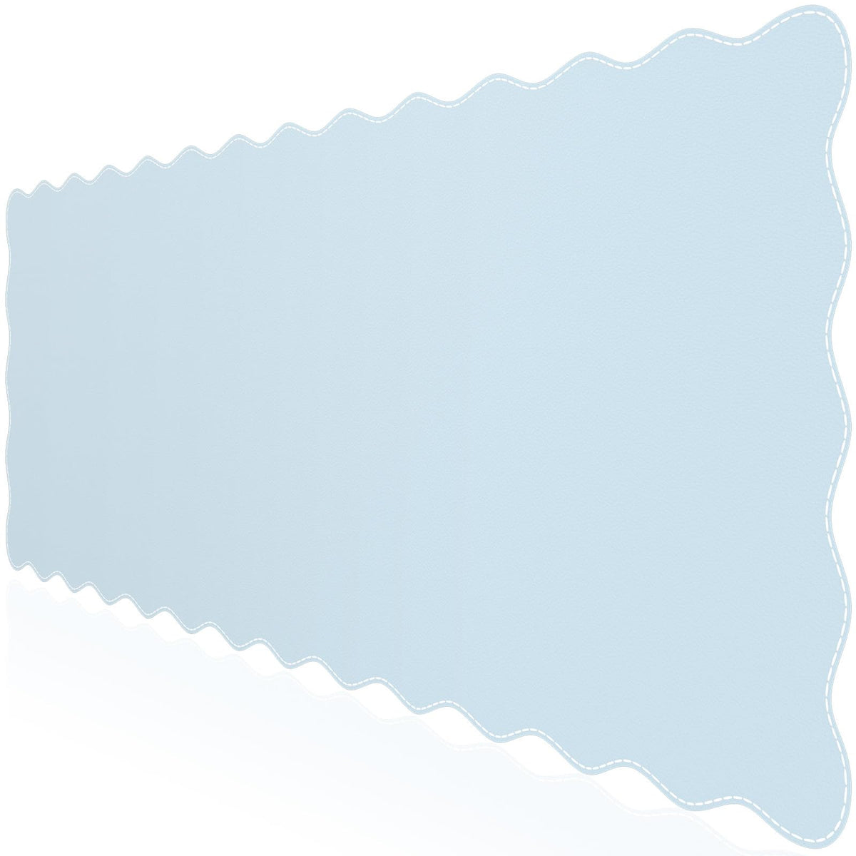 iCasso Beige Desk Blotter 35.4"x15.7", Desk Protector for Workspace
