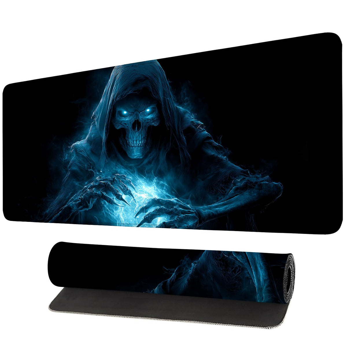 Mouse Pad, Large Anti-Slip with Stitched Edges Desk Mat Desktop Laptop Computer Desk Keyboard Mat,Table Protector Blotter Mat (Book, 35.4" x 15.7")