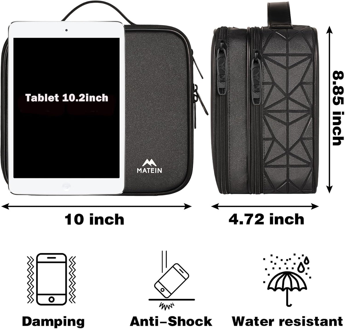 MATEIN Cable Organizer Bag, Travel Electronic Storage Cord Organizer Box