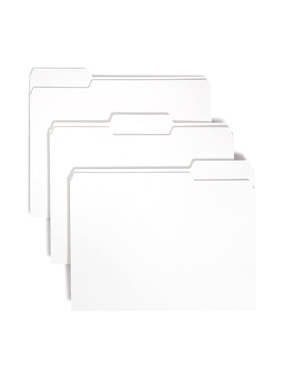 Smead Standard File Folders, 100 Count, Purple, 1/3-Cut Tabs, Letter Size (13043)