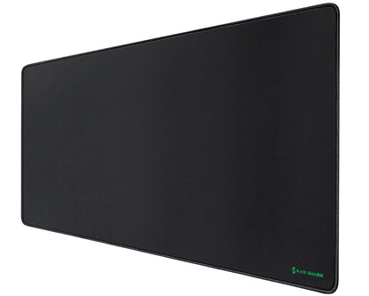 Black Shark Gaming Mouse Pad Desk Mat 47.2” x 23.6”, Oversized Large Mouse Pad, Non-Slip Mousepad, Super-Thick with Special-Textured Surface, Anti-Fray Stitched Edges, Desk Pad Manta P4