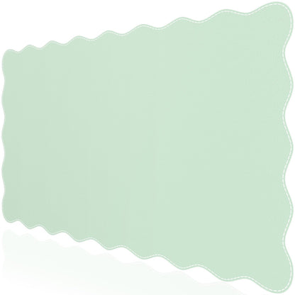 iCasso Beige Desk Blotter 35.4"x15.7", Desk Protector for Workspace