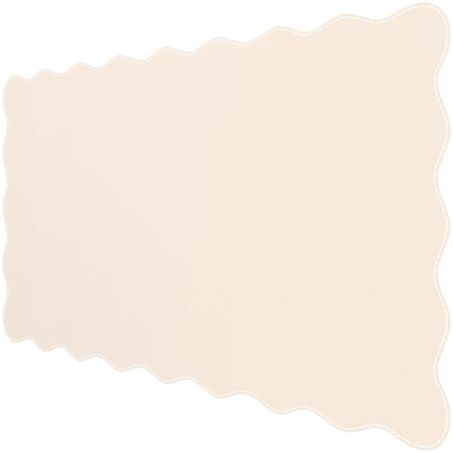 iCasso Beige Desk Blotter 35.4"x15.7", Desk Protector for Workspace