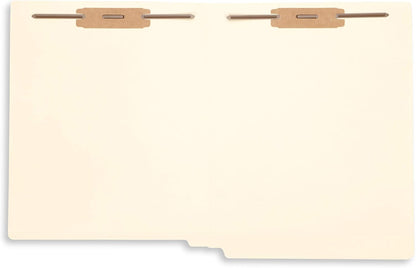 Blue Summit Supplies 100 End Tab Fastener File Folders, Manila