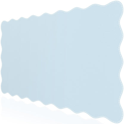 iCasso Beige Desk Blotter 35.4"x15.7", Desk Protector for Workspace