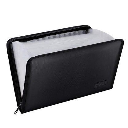 ENGPOW Expanding File Folder,Fireproof 13 Pockets Document Organizer Bag