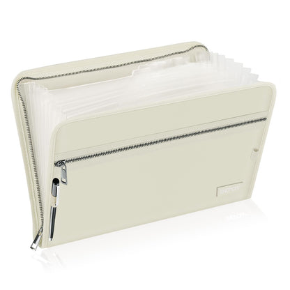 ENGPOW Expanding File Folder,Fireproof 13 Pockets Document Organizer Bag