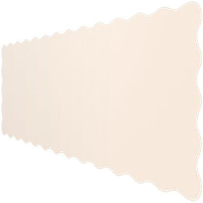 iCasso Beige Desk Blotter 35.4"x15.7", Desk Protector for Workspace