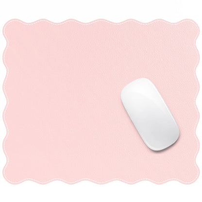iCasso Beige Desk Blotter 35.4"x15.7", Desk Protector for Workspace