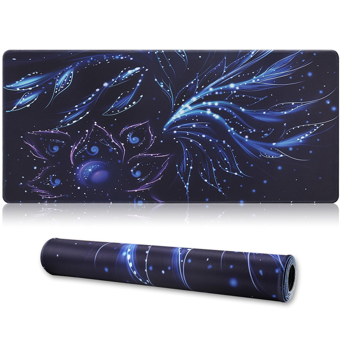 XXL Professional Large Mouse Pad & Computer Game Mouse Mat (35.4x15.7x0.1IN, Map) (90 * 40 Map)