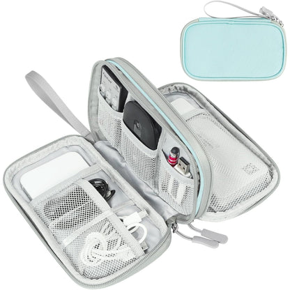 FYY Electronic Organizer, Travel Tech Pouch Bag, Cable Organizer Navy