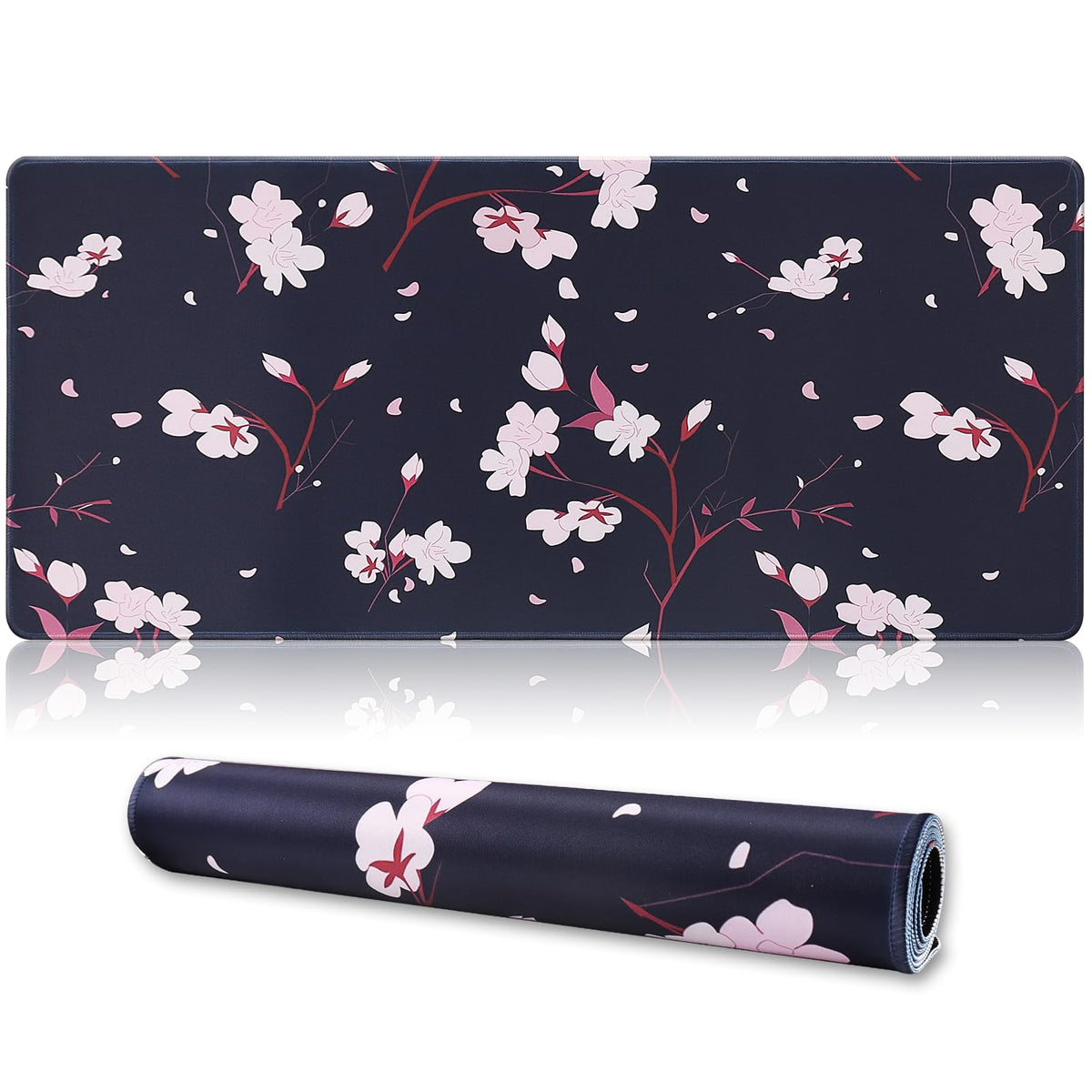 XXL Professional Large Mouse Pad & Computer Game Mouse Mat (35.4x15.7x0.1IN, Map) (90 * 40 Map)