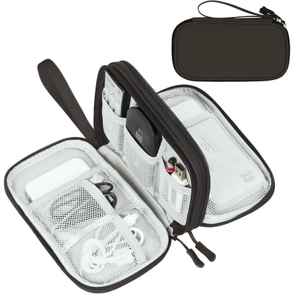 FYY Electronic Organizer, Travel Tech Pouch Bag, Cable Organizer Navy
