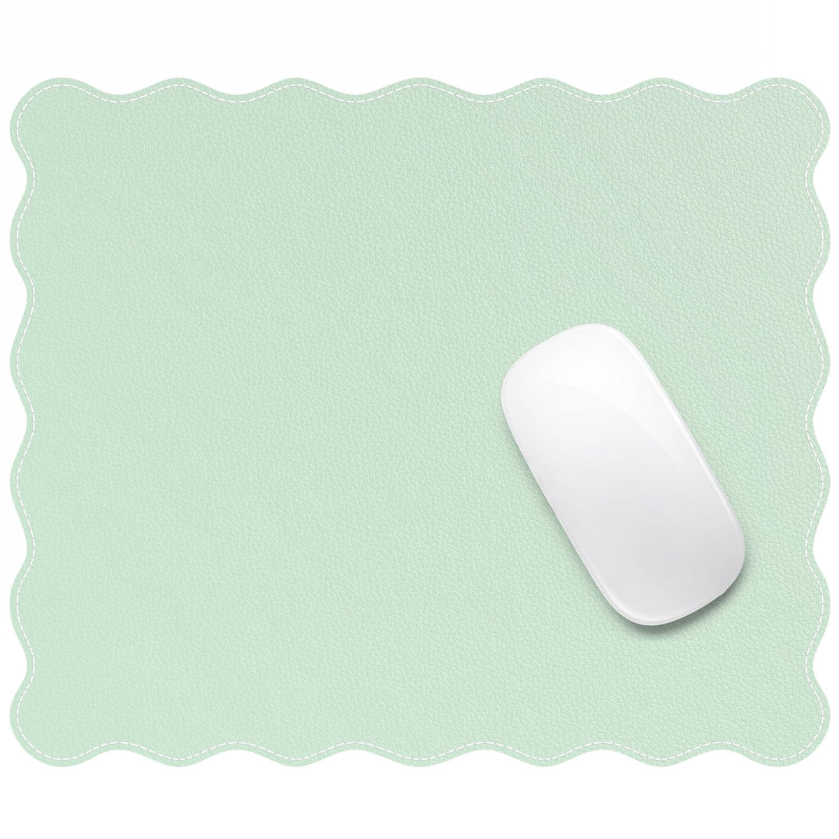 iCasso Beige Desk Blotter 35.4"x15.7", Desk Protector for Workspace