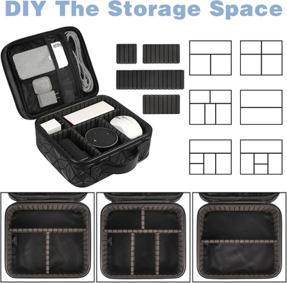 MATEIN Cable Organizer Bag, Travel Electronic Storage Cord Organizer Box