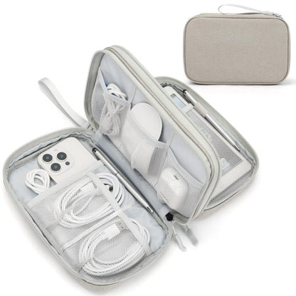 FYY Electronic Organizer, Travel Tech Pouch Bag, Cable Organizer Navy