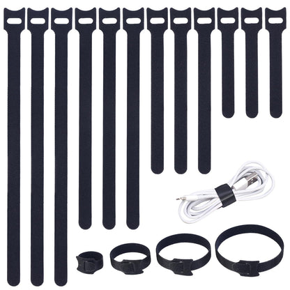 MVYC Reusable Cable Ties, Hook and Loop Cord Organizer, 6 Inch 120 PCS