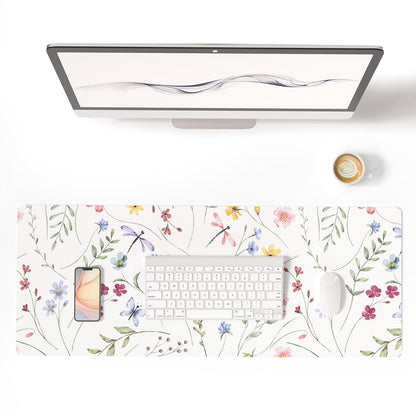 Colorful Star Large Mouse Pad Pink Aesthetic, 31.5 x 15.7 in