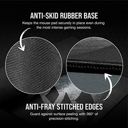 Corsair MM350 PRO Premium Cloth Gaming Mouse Pad – Extended XL – Black/Gray