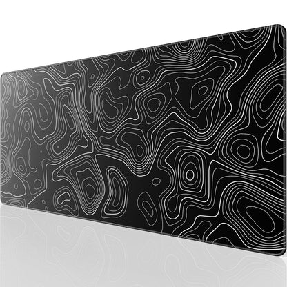 KTRIO Oversized Gaming Mouse Pad Desk Mat for Gamer, 47.3" x 23.6", Black
