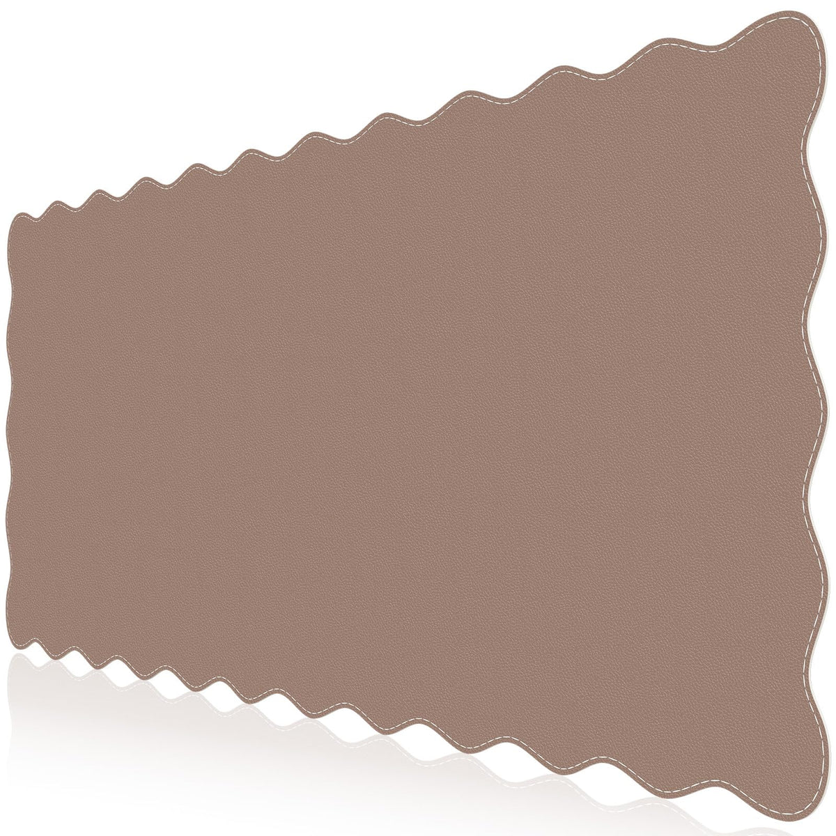 iCasso Beige Desk Blotter 35.4"x15.7", Desk Protector for Workspace