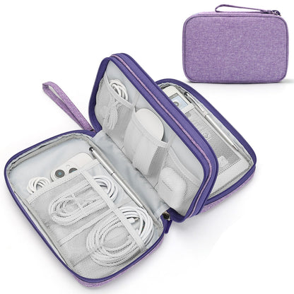 FYY Electronic Organizer, Travel Tech Pouch Bag, Cable Organizer Navy