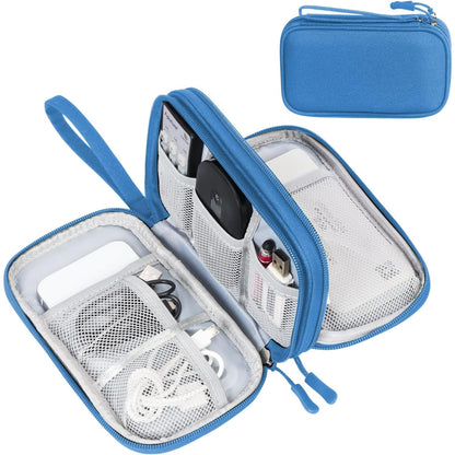 FYY Electronic Organizer, Travel Tech Pouch Bag, Cable Organizer Navy