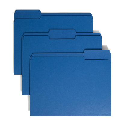 Smead Standard File Folders, 100 Count, Purple, 1/3-Cut Tabs, Letter Size (13043)