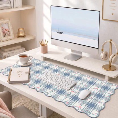 iCasso Keyboard Mat for Students, Black 35.4"x15.7" Desk Protector