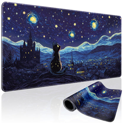 Mystical Potion Bottles Large Gaming Mouse Pad Desk Mat 31.5x15.7