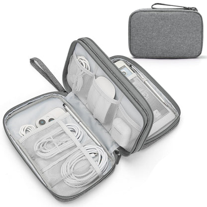 FYY Electronic Organizer, Travel Tech Pouch Bag, Cable Organizer Navy