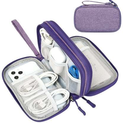 FYY Electronic Organizer, Travel Tech Pouch Bag, Cable Organizer Navy
