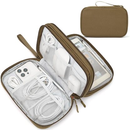 FYY Electronic Organizer, Travel Tech Pouch Bag, Cable Organizer Navy