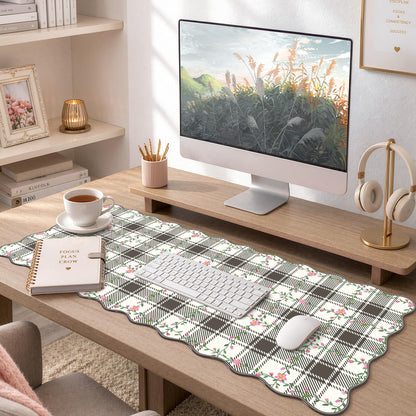 iCasso Keyboard Mat for Students, Black 35.4"x15.7" Desk Protector
