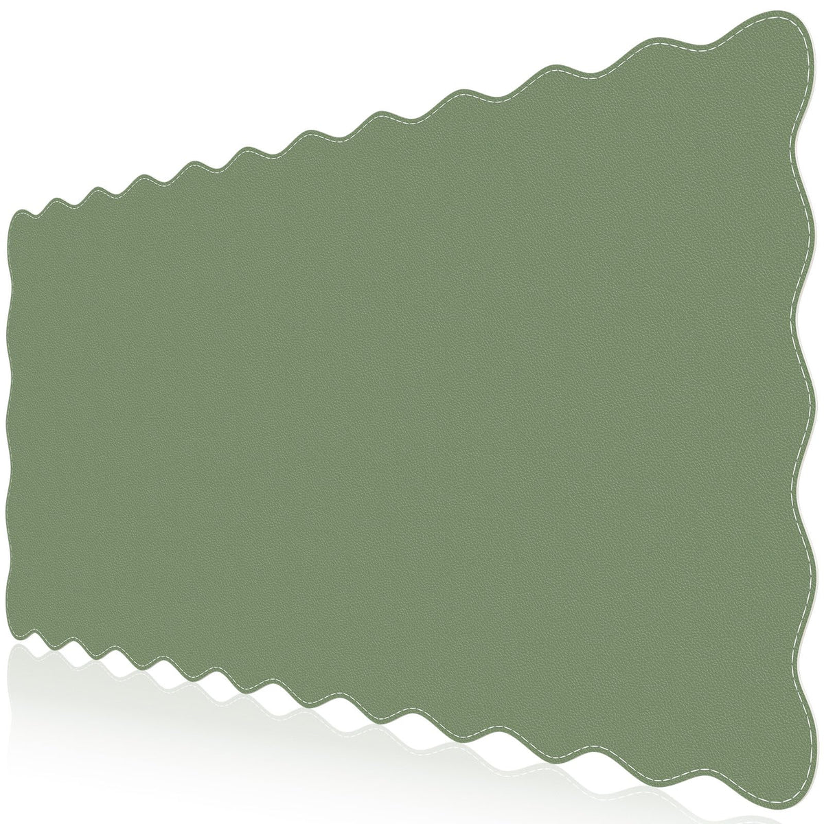 iCasso Beige Desk Blotter 35.4"x15.7", Desk Protector for Workspace