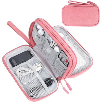 FYY Electronic Organizer, Travel Tech Pouch Bag, Cable Organizer Navy