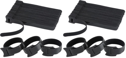 MVYC Reusable Cable Ties, Hook and Loop Cord Organizer, 6 Inch 120 PCS