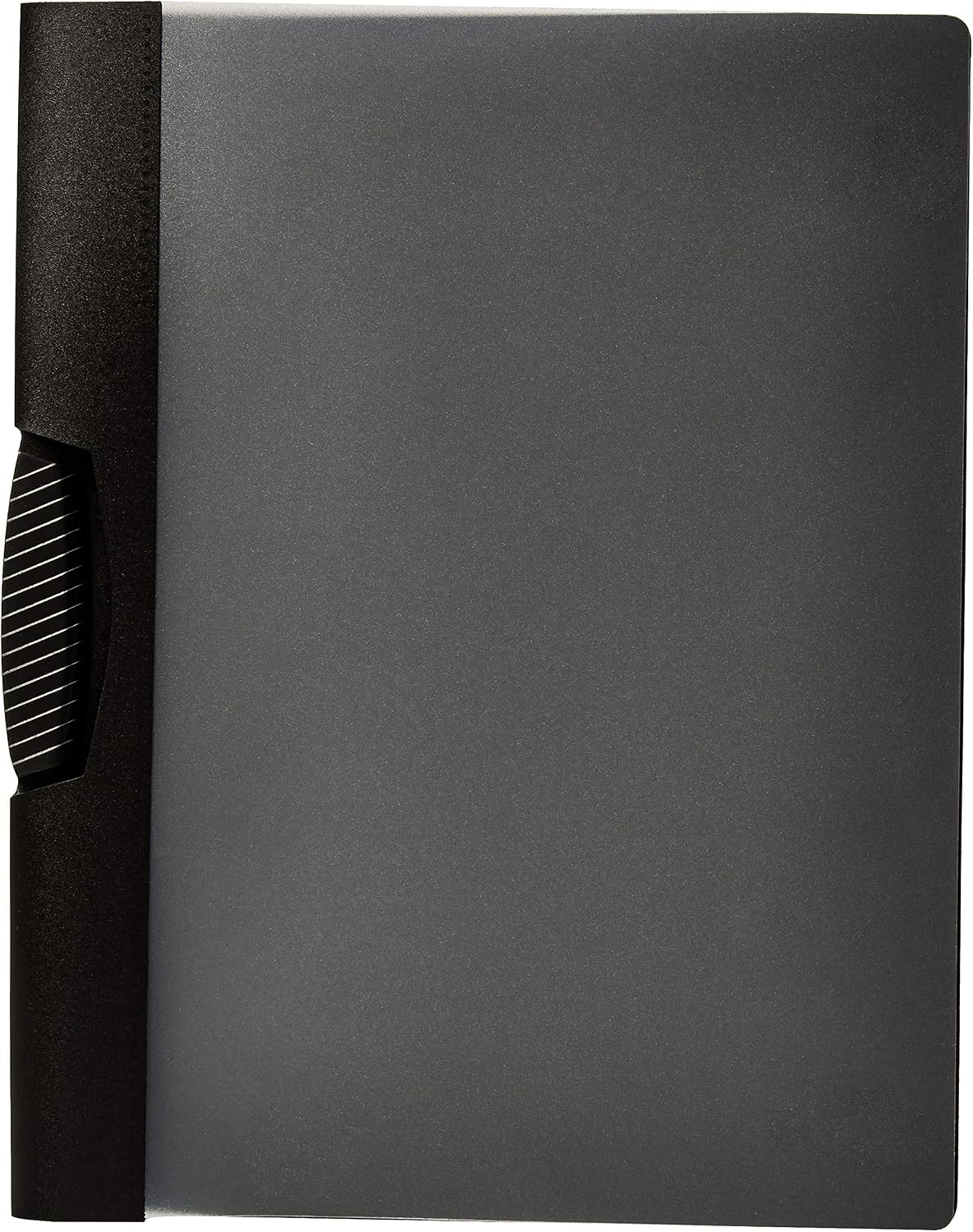 Amazon Basics Report Covers with Clip, Clear Front Presentation Folders, 9 x 11.45 inches, Grey, Pack of 10